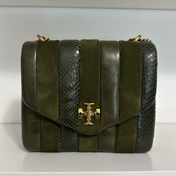 Tory Burch Handbags - Kira Exotic Stripe Square Crossbody